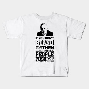 Jordan Peterson: Take a Stand Kids T-Shirt